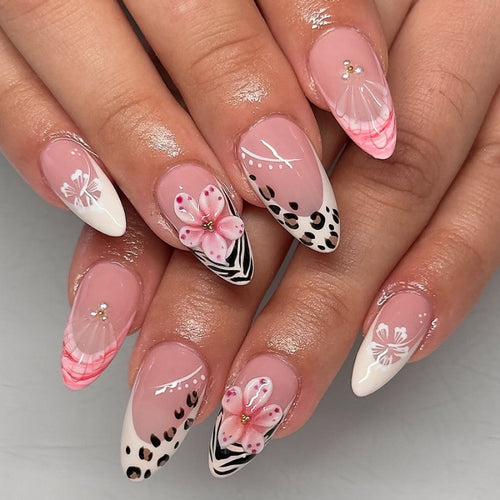 Exclusive 3D Nail Art with Floral Designs Bowlift