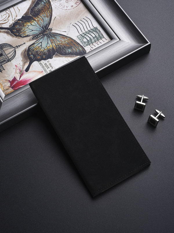 Elegant Long Leather Wallet Bowlift