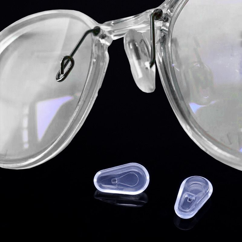 Eyewear Frame Plastic Nose Pad Inserts Bowlift