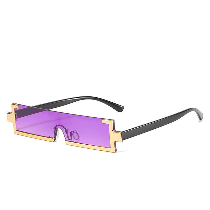 Ladies futuristic sunglasses with unique geometric design Bowlift