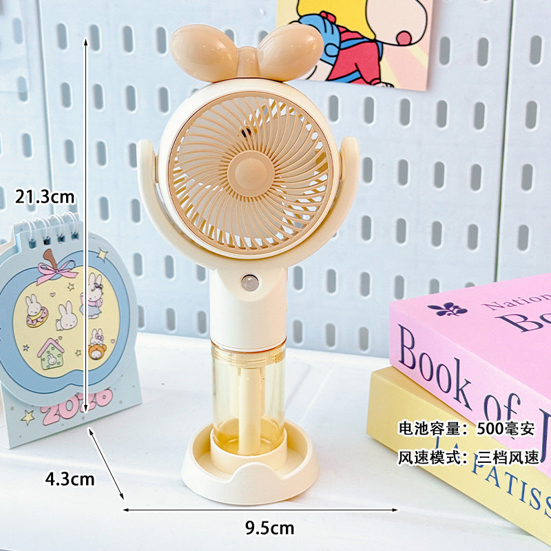 Women Portable Mini Fan Bowlift