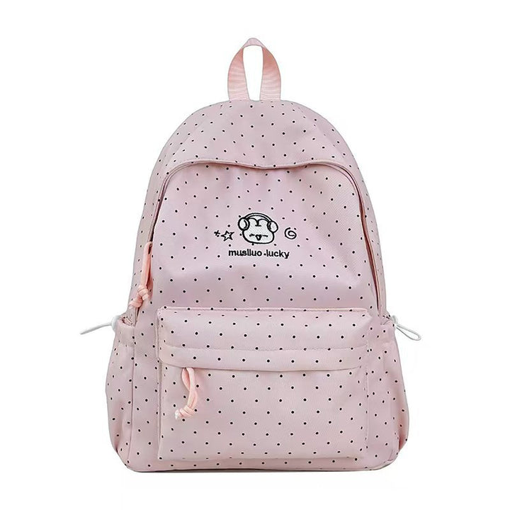 Polka Dot Design Backpack Bowlift