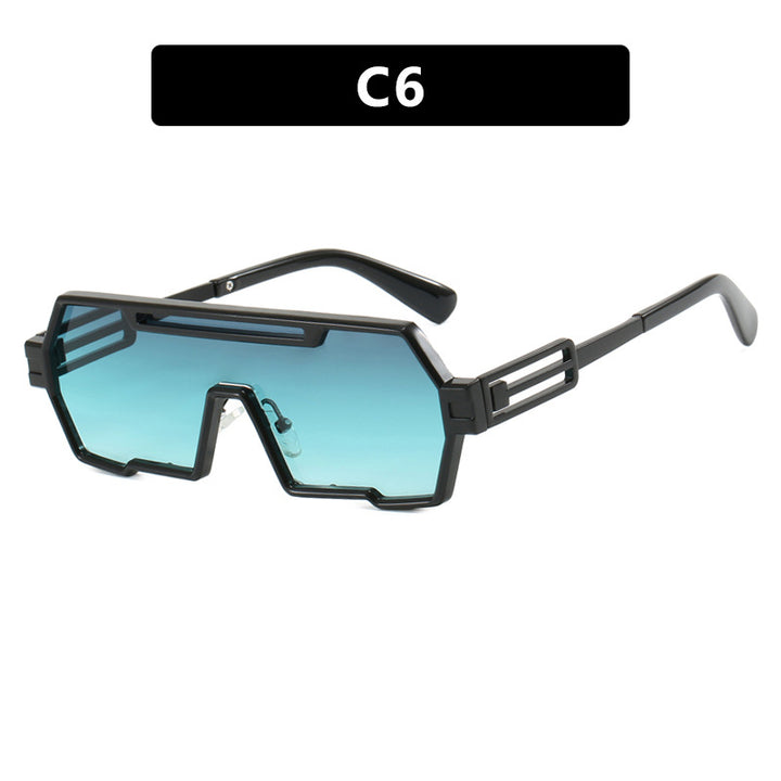 Women's futuristic sunglasses in striking hexagon design Bowlift