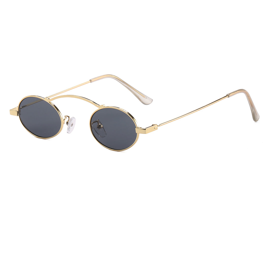 Women’s fashionable sunglasses with a unique circular frame and distinctive lenses Bowlift