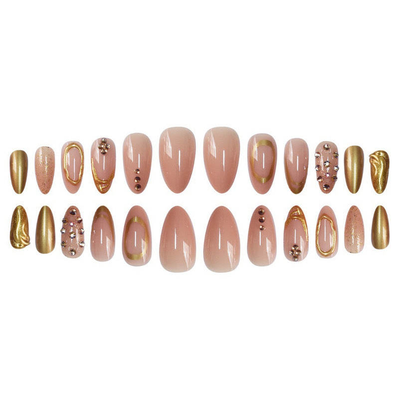 Glamorous 3D Decorative Press-On Nails Bowlift