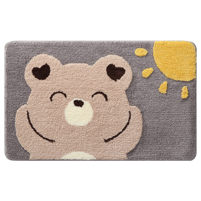 Cute Cat-Themed Bath Mat Bowlift