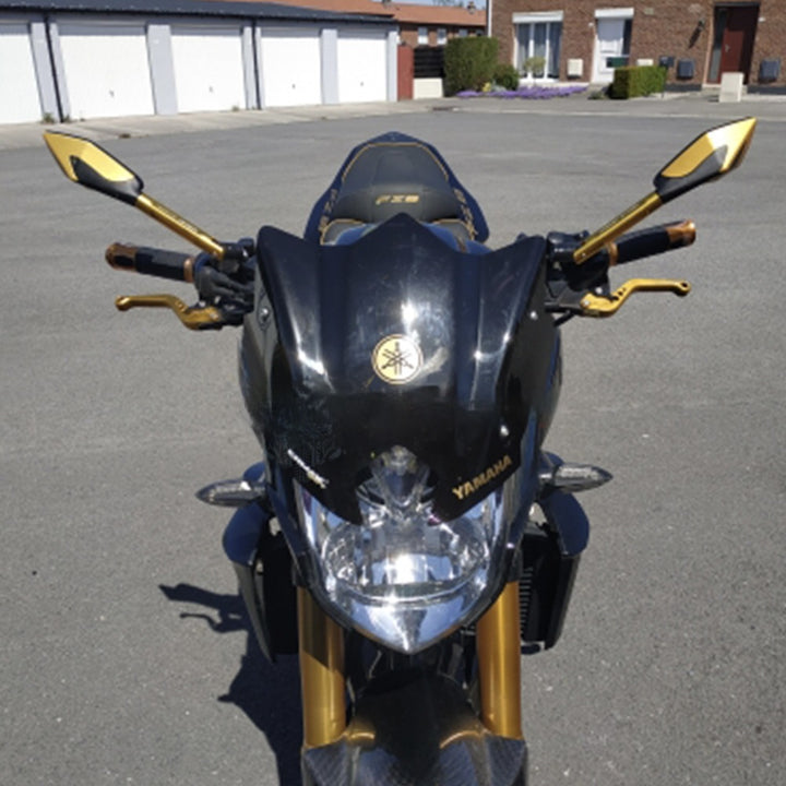 High-Visibility Adjustable Racing Mirrors Bowlift