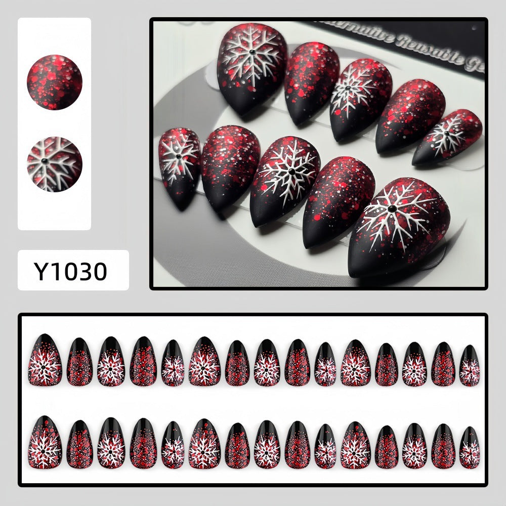 Artificial Nails in Modern Tribal Design Bowlift