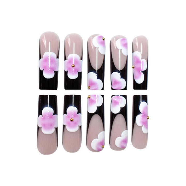 Artistic Floral Design Press-On Nails Bowlift 1788434490