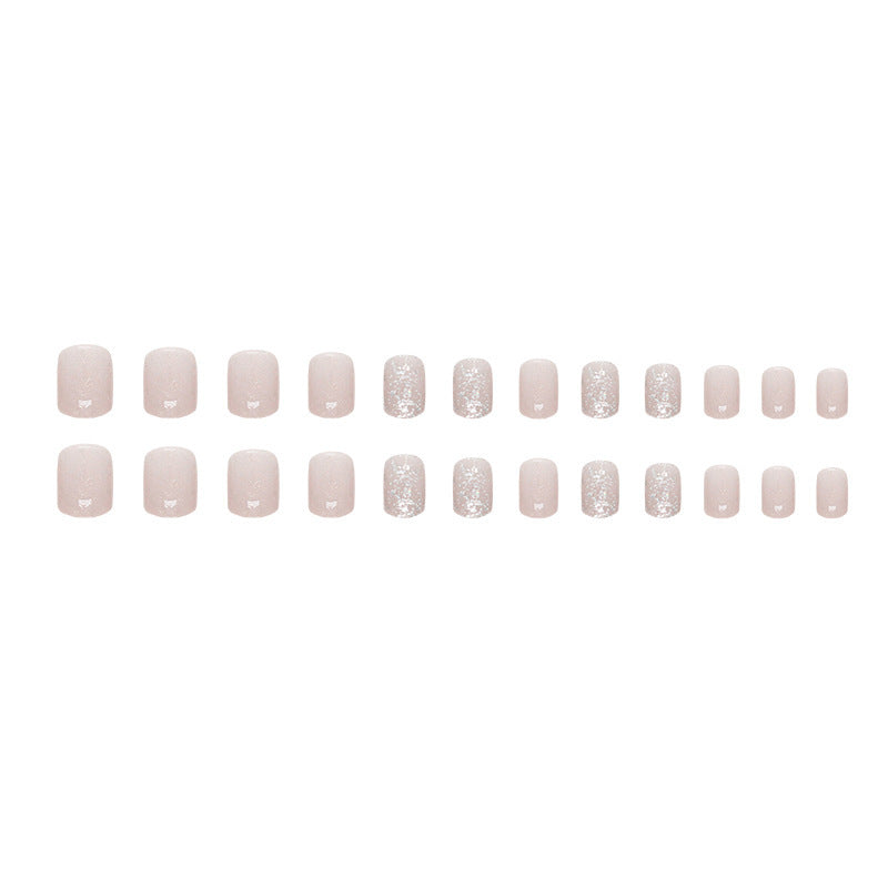 Sparkling Glitter Nail Tip Set Bowlift