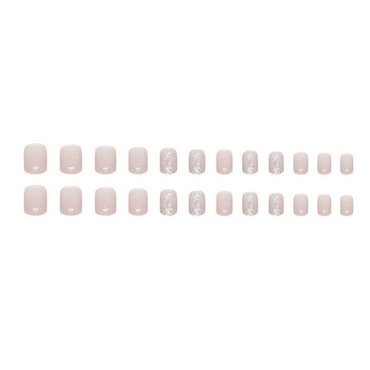 Sparkling Glitter Nail Tip Set Bowlift