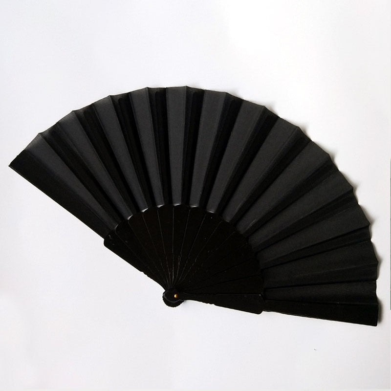 Ladies elegant hand fan made of high-quality paper and natural materials Bowlift