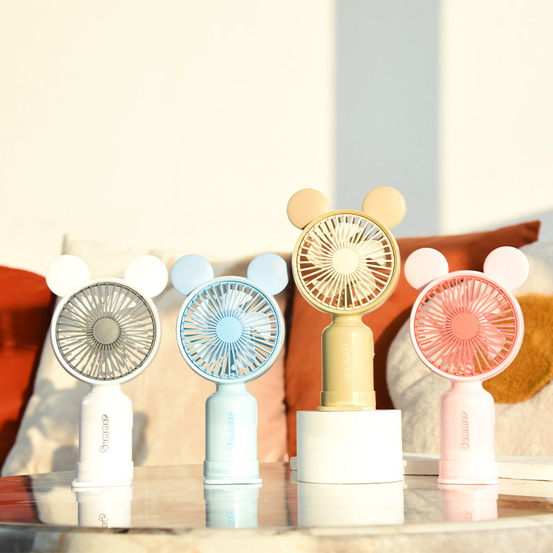 Cute Portable Handheld Fan Bowlift