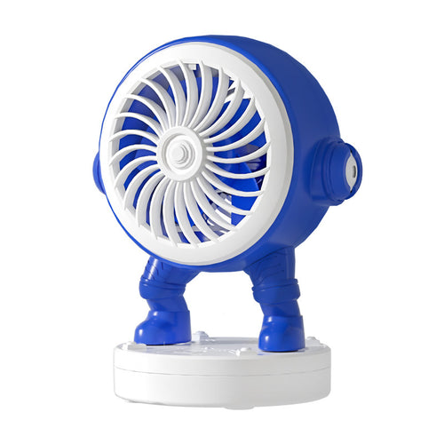 Ladies portable mini fan in creative robot design Bowlift