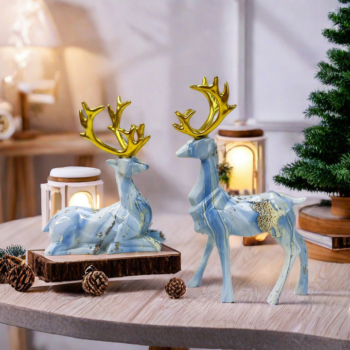 Elegant stag sculpture Bowlift