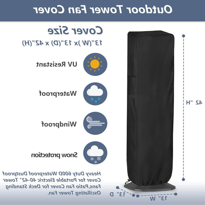 Unisex Tower Fan with Remote Control and Hygrostat Function Bowlift
