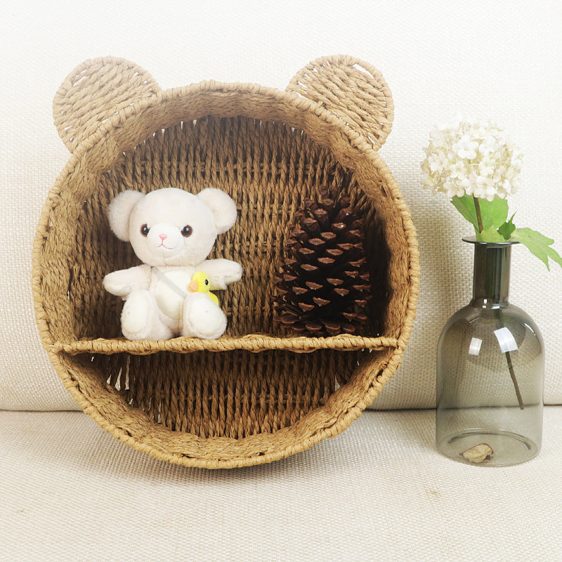 Creative wall shelf in bear design Bowlift