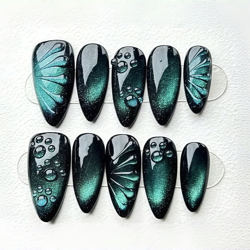 Creative nail tips with waterfall effect Bowlift