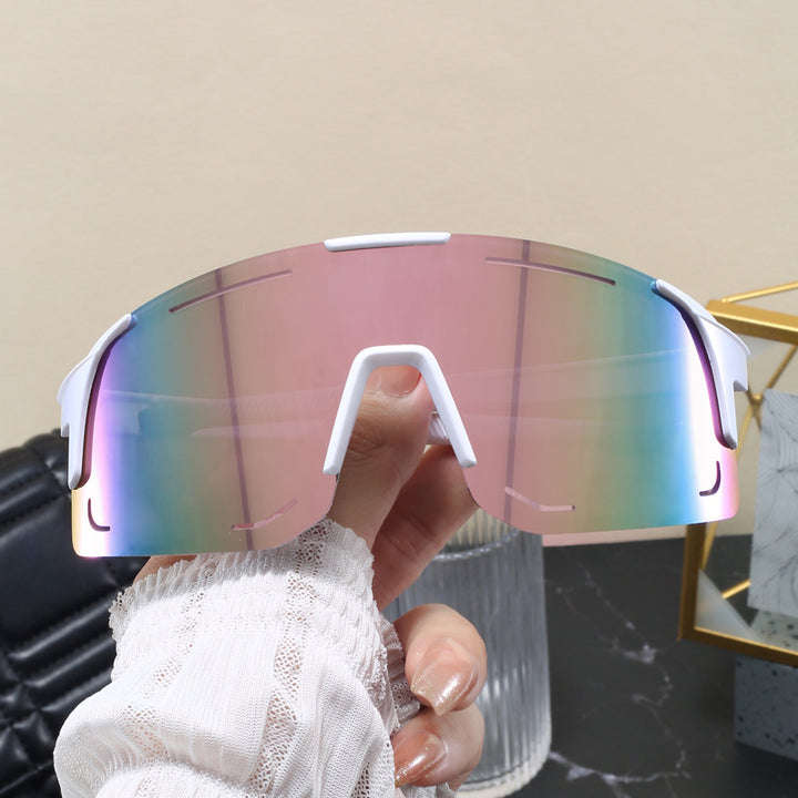 Women's sporty sunglasses with wide field of view Bowlift