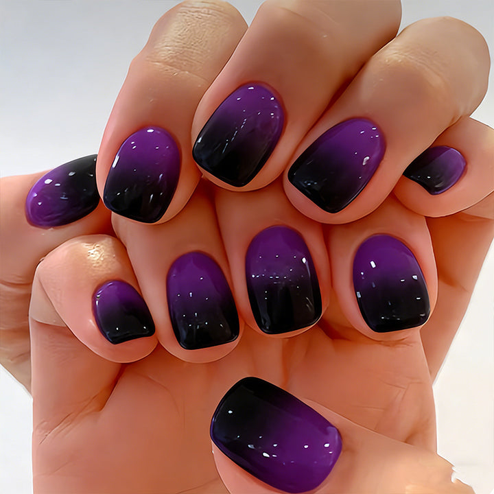 Ombre Stiletto Press-On Nail Art Bowlift