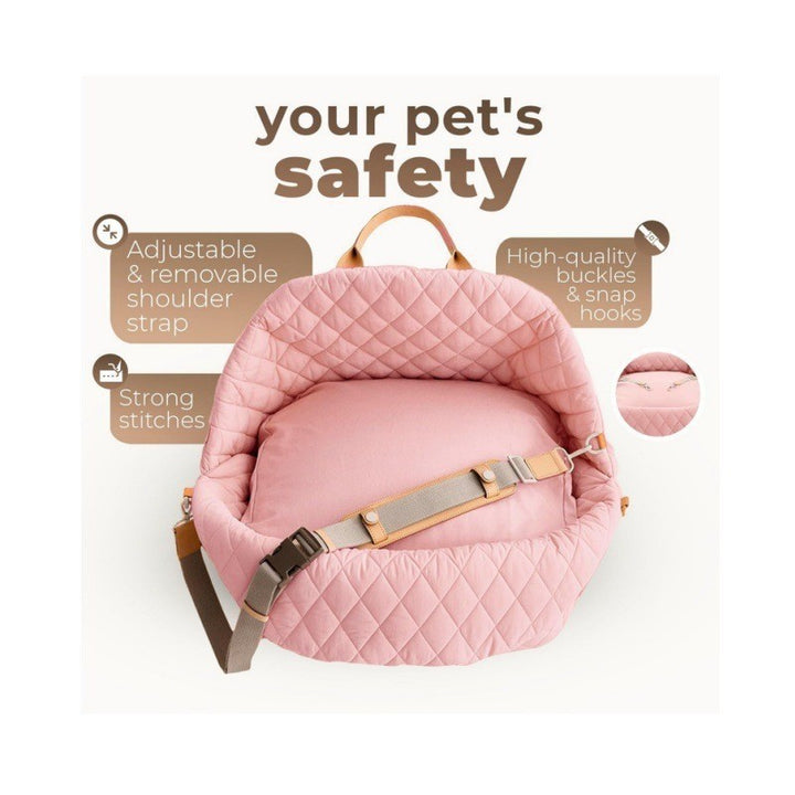 Portable Pet Comfort Seat Bowlift