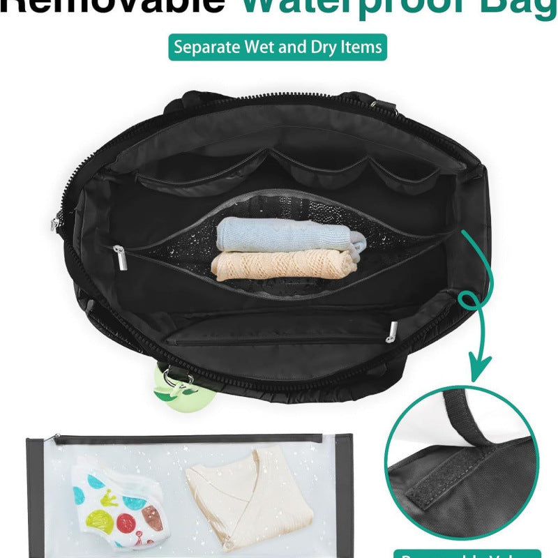 Fashionable Tote Bag with Spacious Compartments and Insulating Interior Bowlift