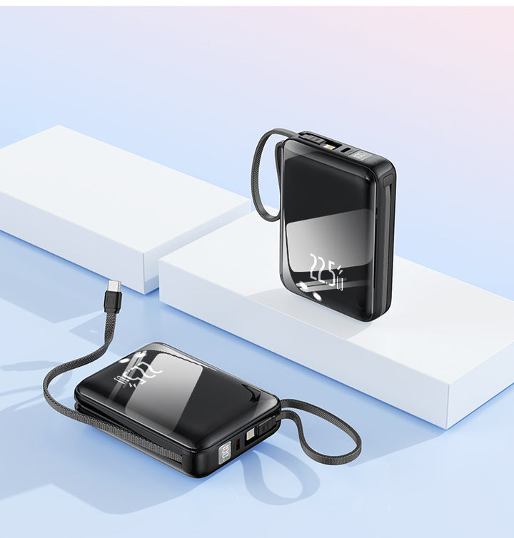 portable power bank with LED display and fast charging function Bowlift