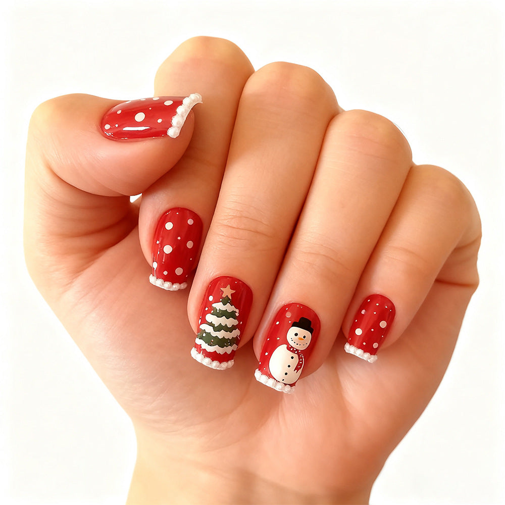Festive Nail Design Bowlift