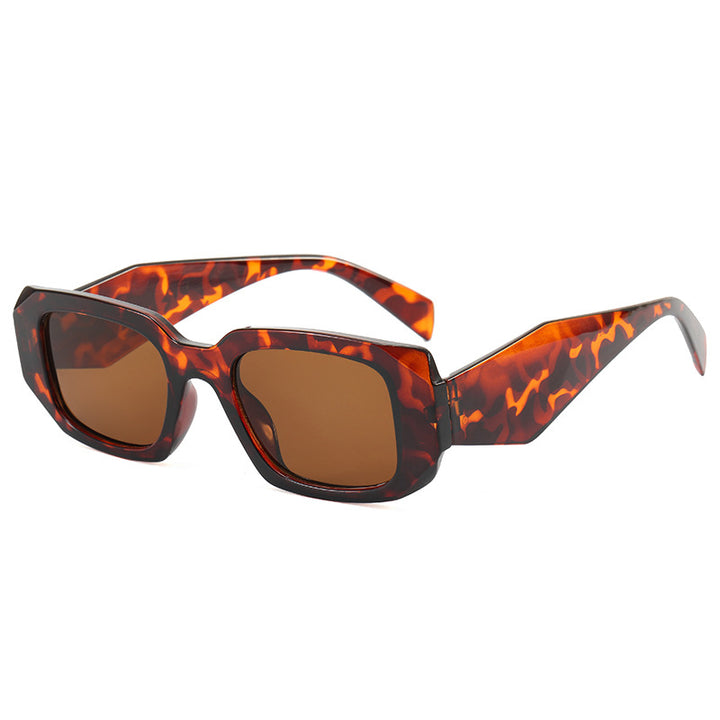 Women’s fashionable square sunglasses with trendy tortoiseshell design Bowlift