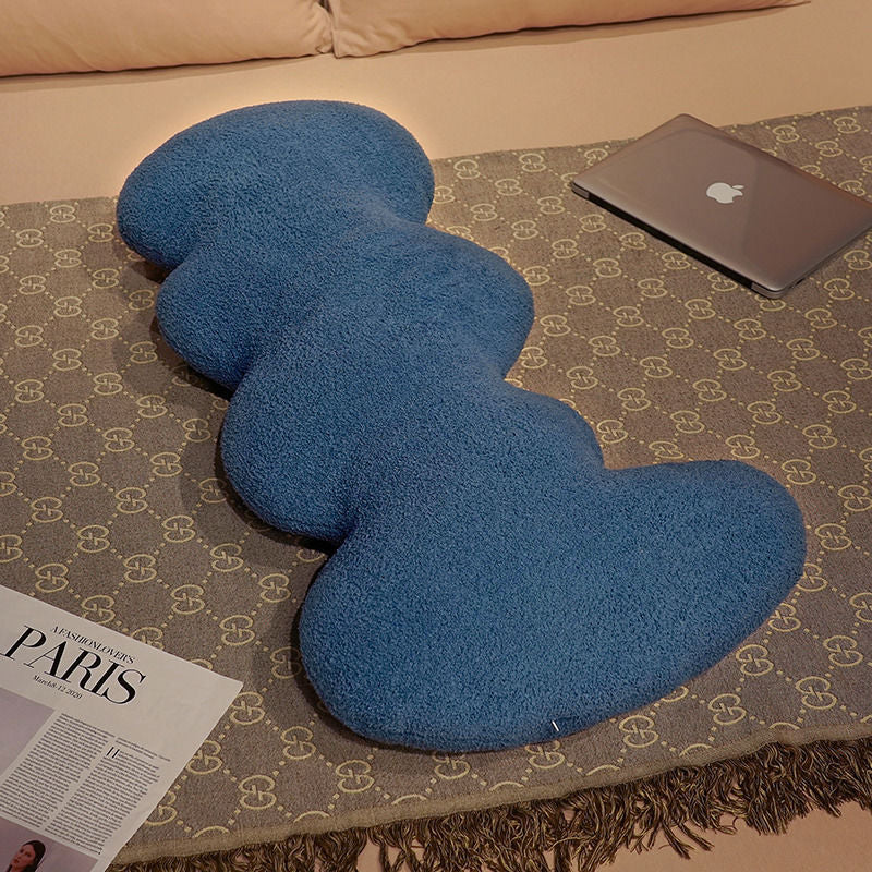 ergonomic cuddle pillow with wave design Bowlift