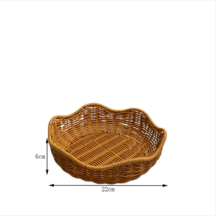 Decorative Woven Serving Basket Bowlift