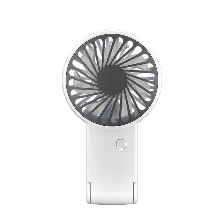 Compact Handheld Cooling Fan with Adjustable Airflow Bowlift