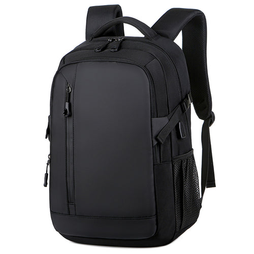 Backpack with Water-Repellent Material and Padded Laptop Compartment Bowlift