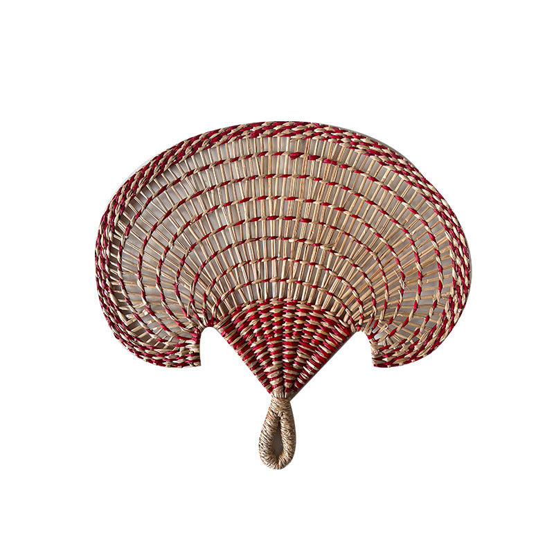 Women handmade fan made of natural materials Bowlift