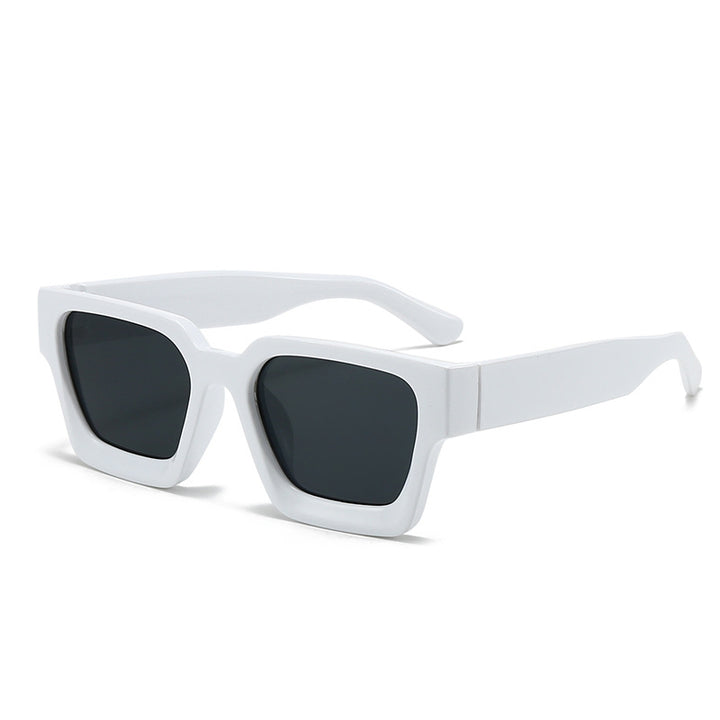Bold Angular Frame Sunglasses