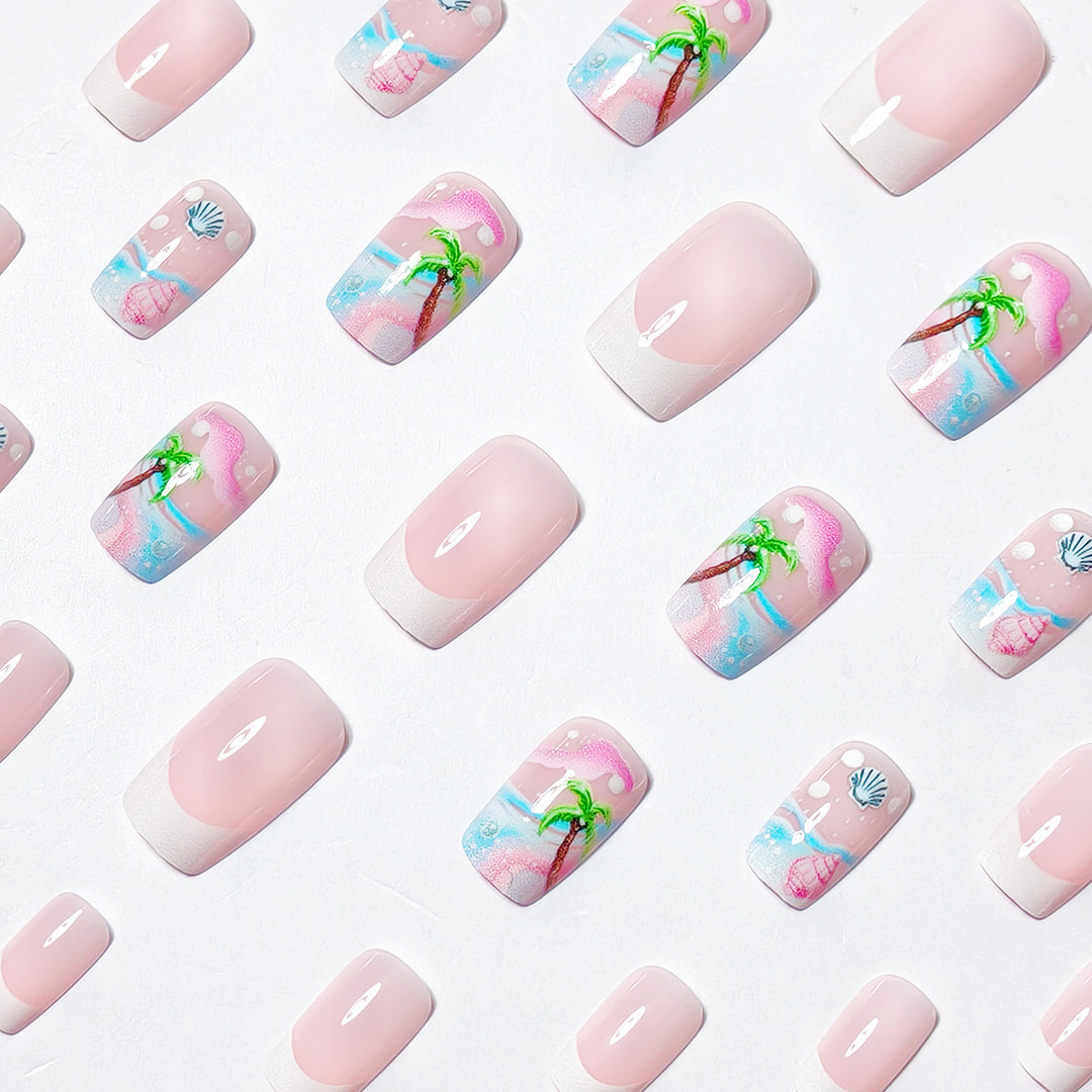 Nail Art In Maritime Sea Motif Bowlift