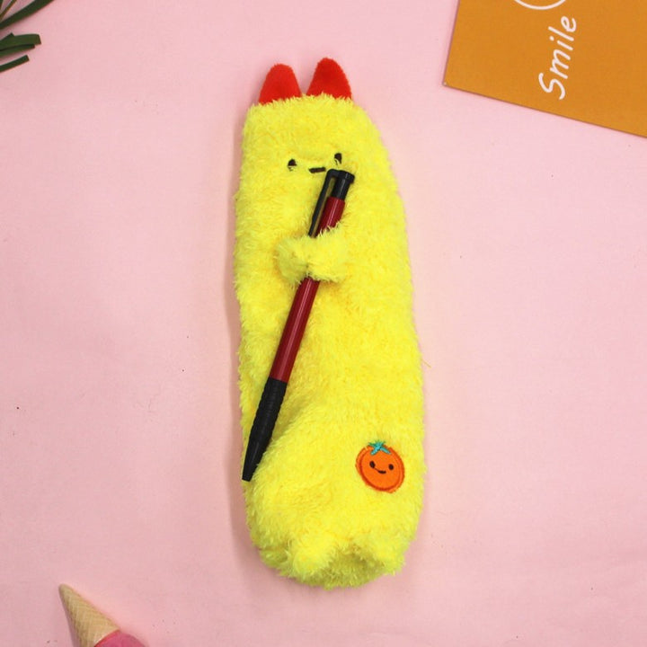 Cute Plush Cartoon Pencil Case Bowlift