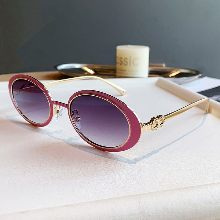 Women's fashionable sunglasses with stylish oceanic design Bowlift
