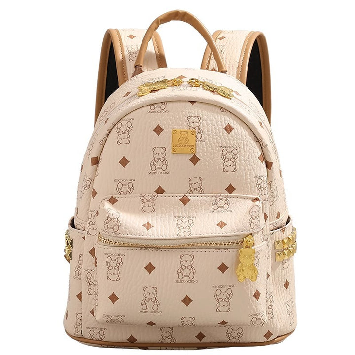 Stylish Character-Printed Backpack Bowlift
