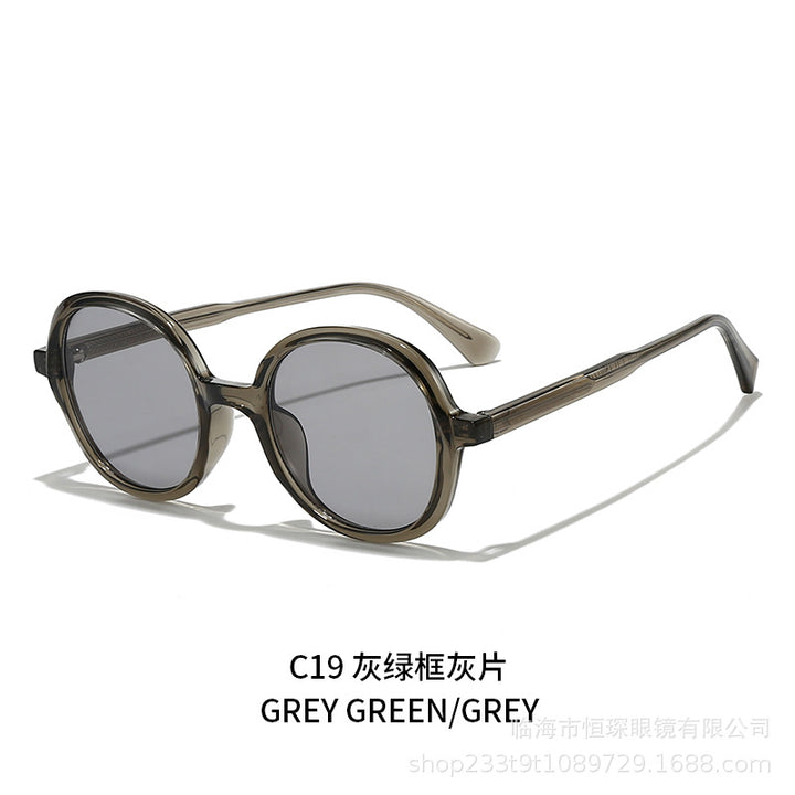 Women's fashionable sunglasses with stylish round shape Bowlift