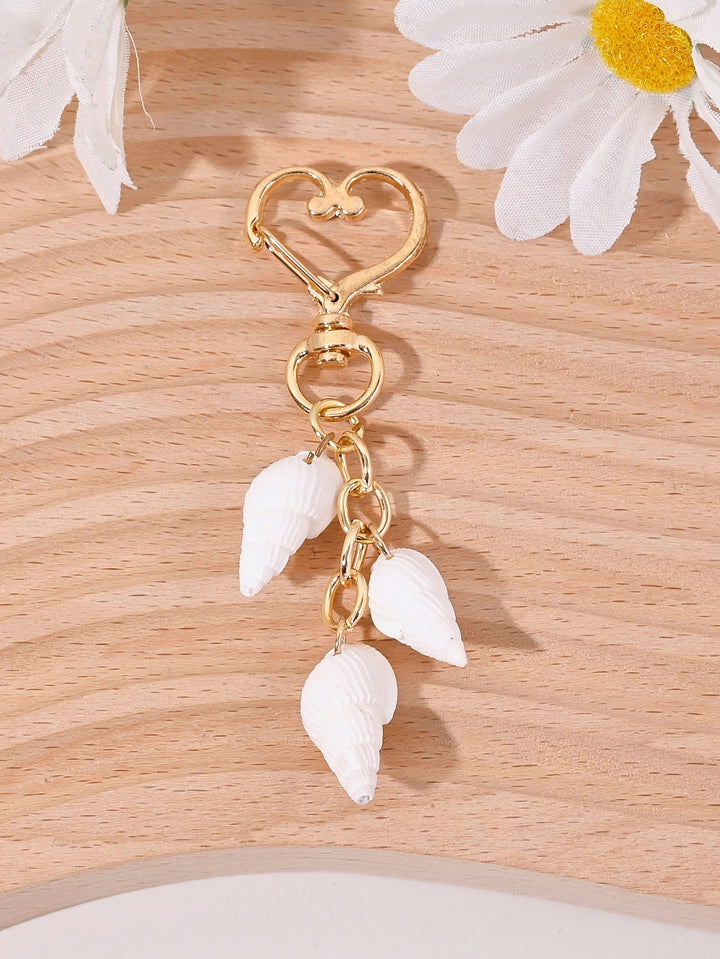 Keychain with Maritime Star Motif Bowlift