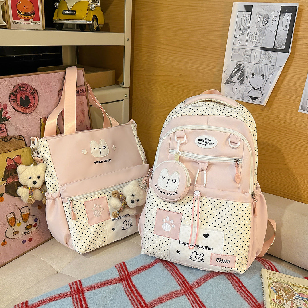 Casual Graphic Print Backpack