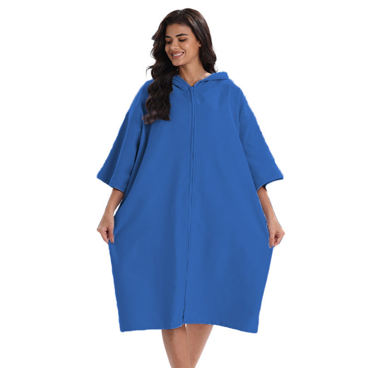 Practical and comfortable bathrobe poncho Bowlift