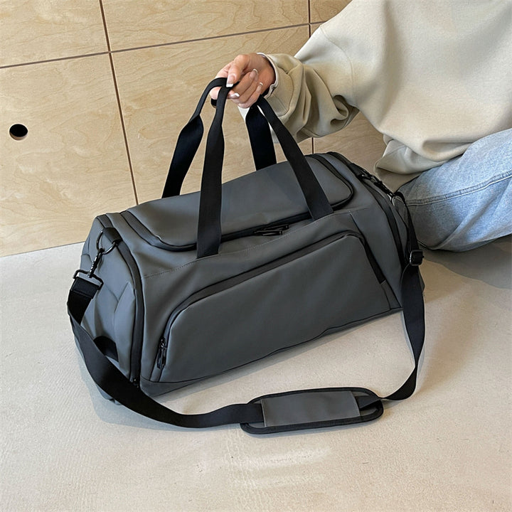 Water-Resistant Sports Duffle Bag Bowlift