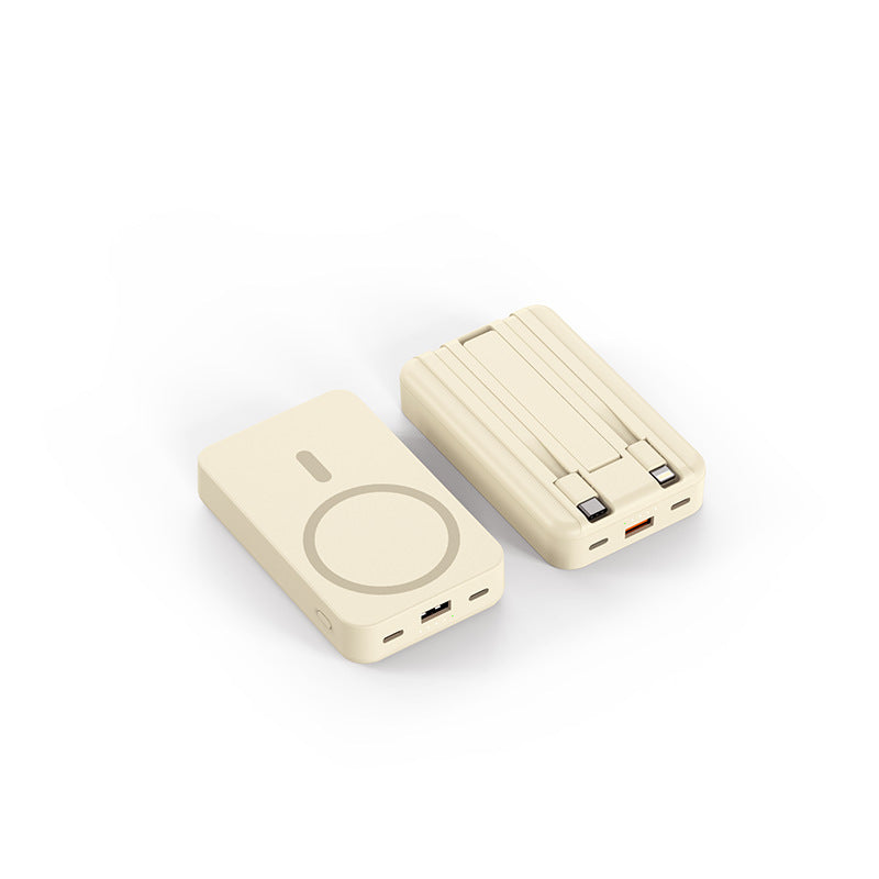 Compact power bank with modular fast charging function Bowlift