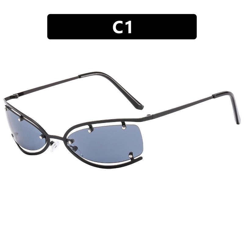 Women's fashionable sunglasses with elegant frame structure and trendy lenses Bowlift