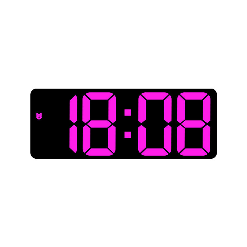 Digital Alarm Clock with Large LED Display Bowlift