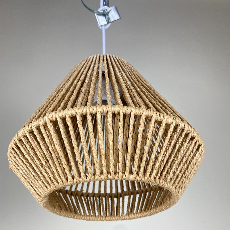 Artistic Woven Table Lamp Bowlift