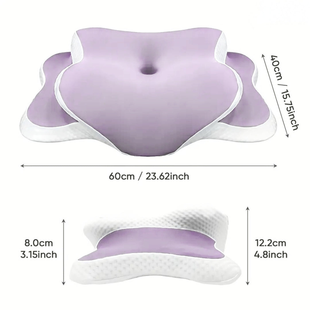 Innovative 3D comfort sleep pillow Bowlift