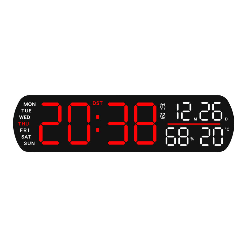 Digital weather clock with large display Bowlift
